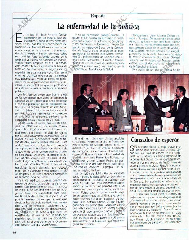BLANCO Y NEGRO MADRID 26-01-1992 página 18