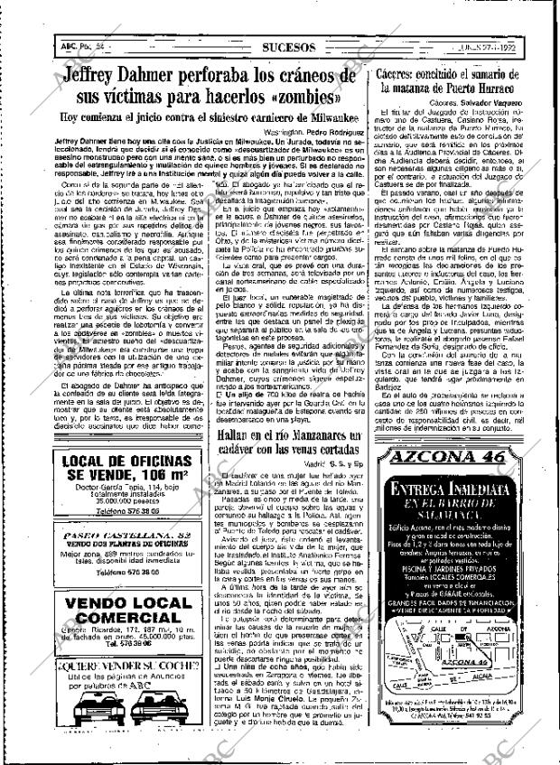 ABC MADRID 27-01-1992 página 54