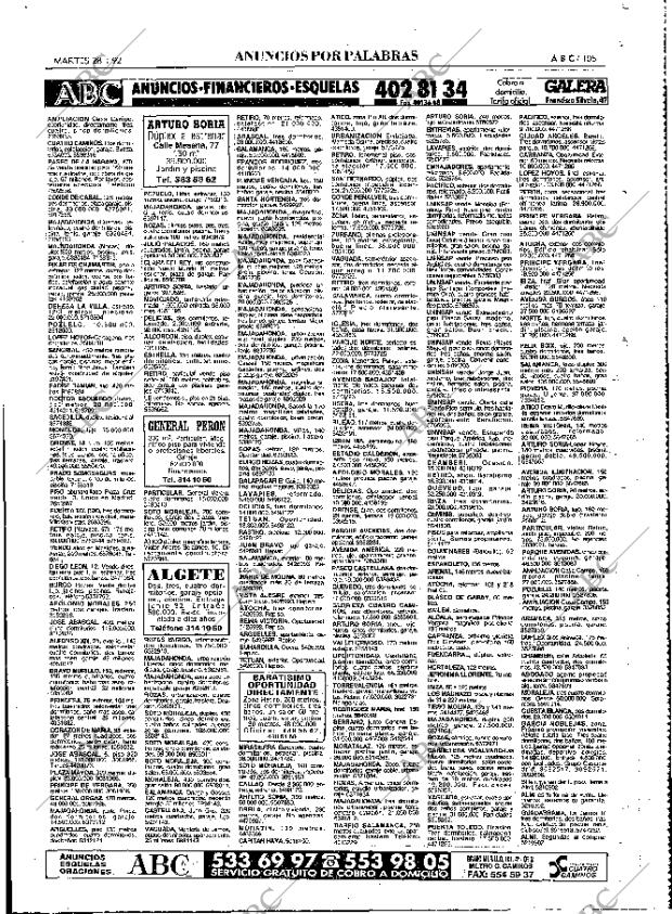 ABC MADRID 28-01-1992 página 105