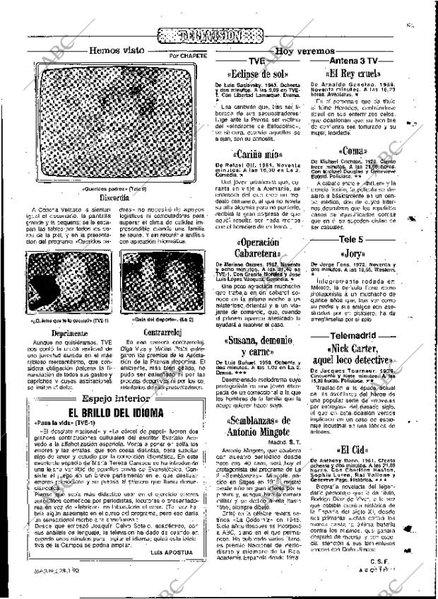 ABC MADRID 28-01-1992 página 117