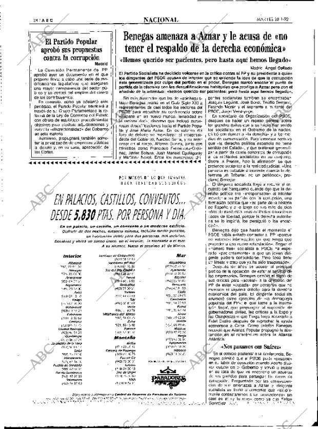 ABC MADRID 28-01-1992 página 24