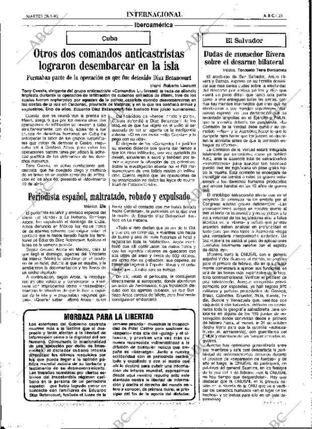 ABC MADRID 28-01-1992 página 33