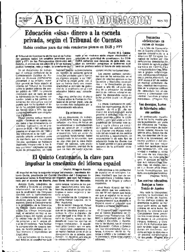 ABC MADRID 28-01-1992 página 51