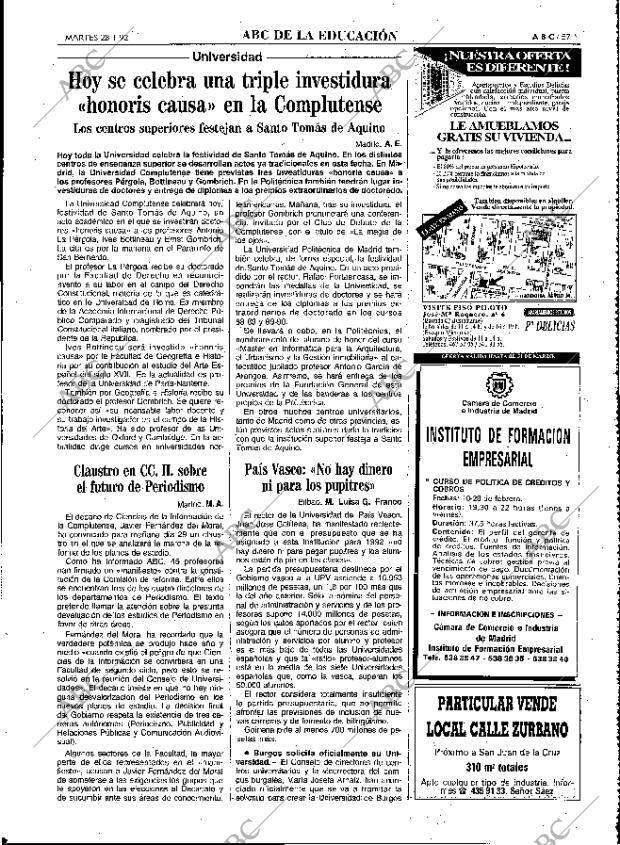 ABC MADRID 28-01-1992 página 57