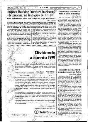 ABC MADRID 28-01-1992 página 62