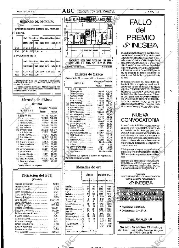ABC MADRID 28-01-1992 página 73