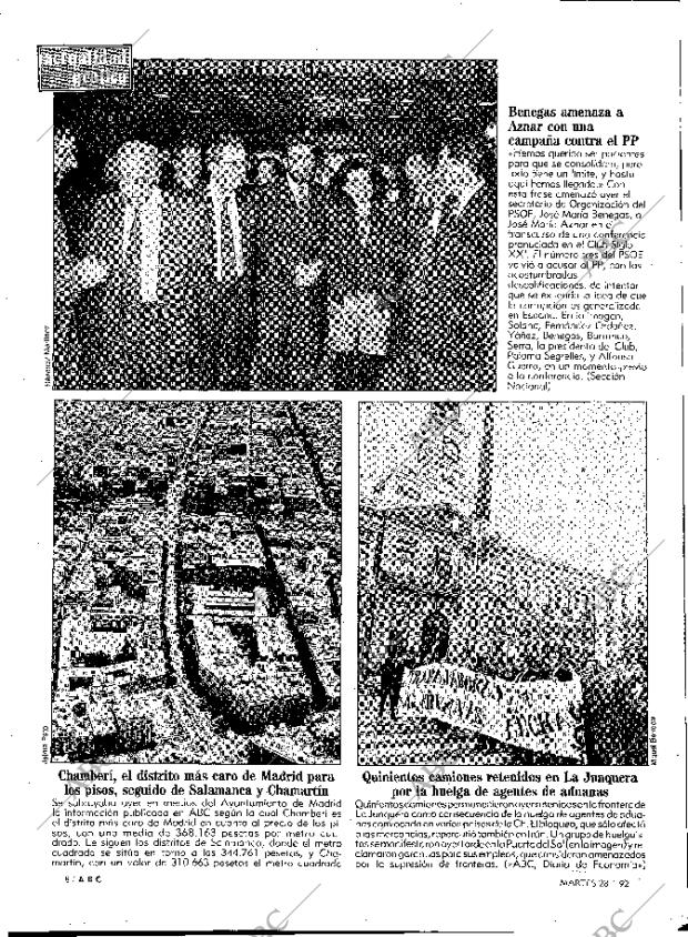 ABC MADRID 28-01-1992 página 8