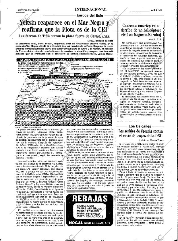 ABC MADRID 29-01-1992 página 33