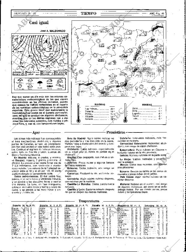 ABC MADRID 29-01-1992 página 49