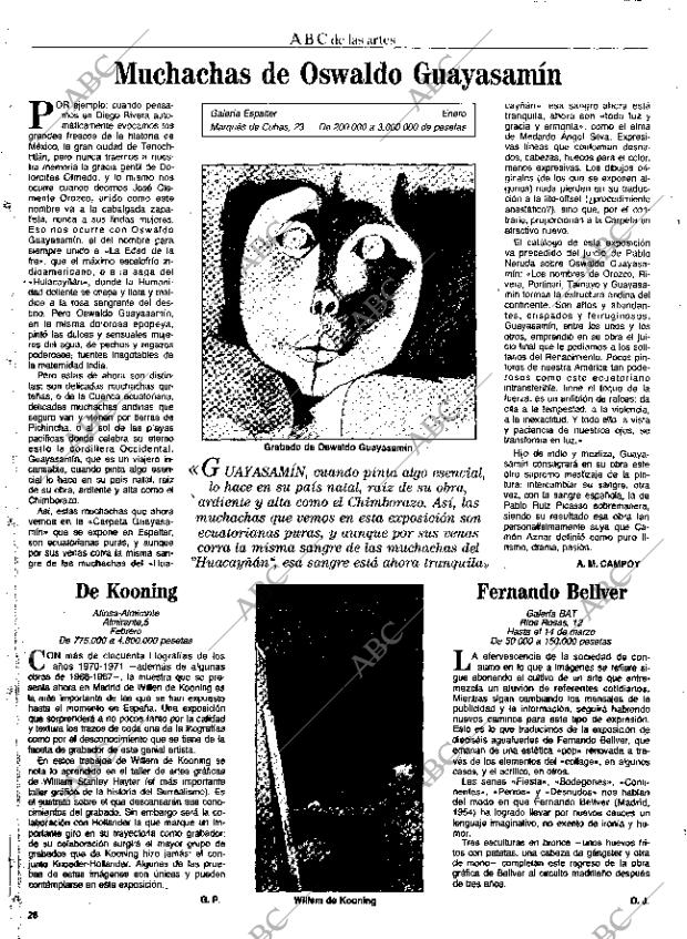 CULTURAL MADRID 31-01-1992 página 28