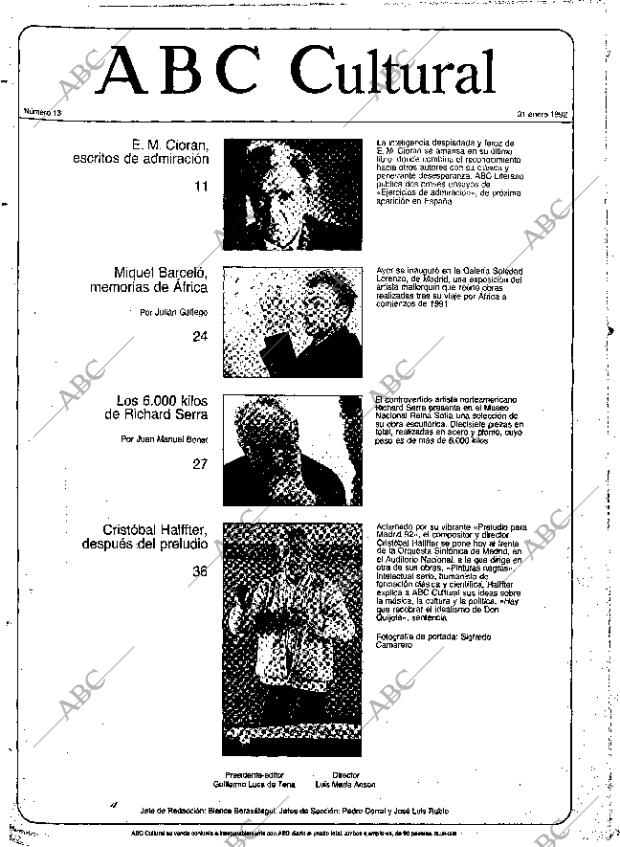 CULTURAL MADRID 31-01-1992 página 3