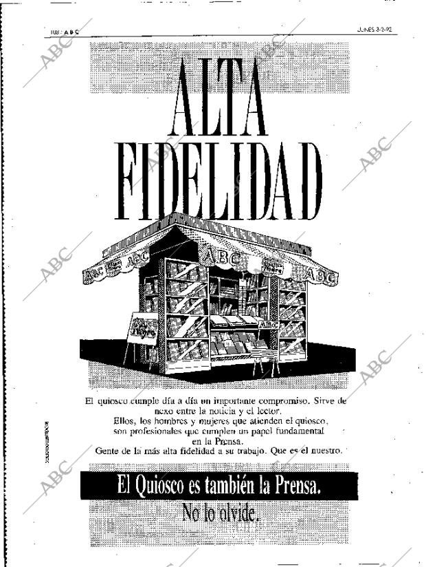 ABC MADRID 03-02-1992 página 108