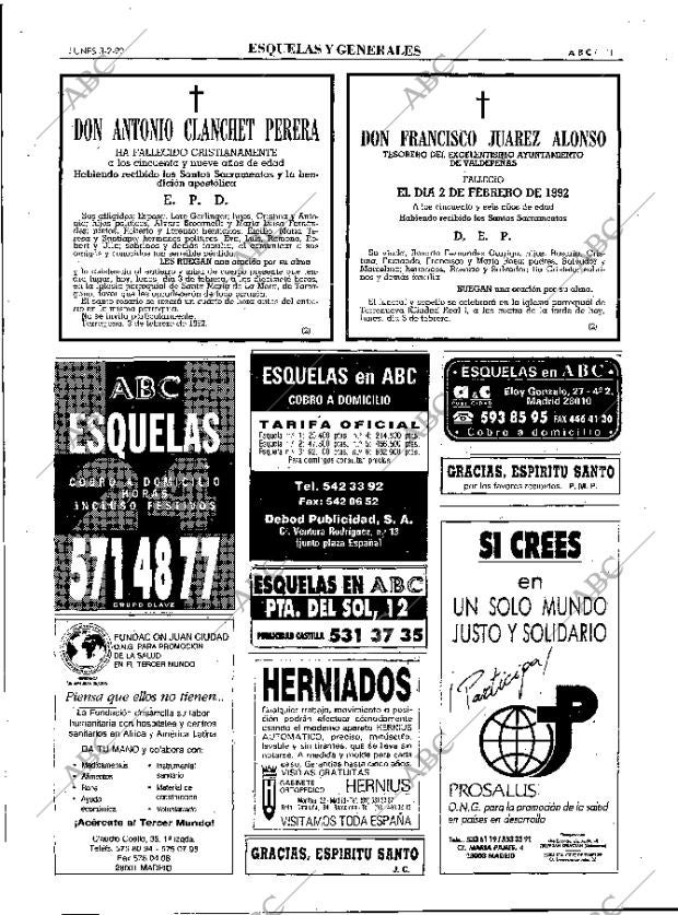 ABC MADRID 03-02-1992 página 111
