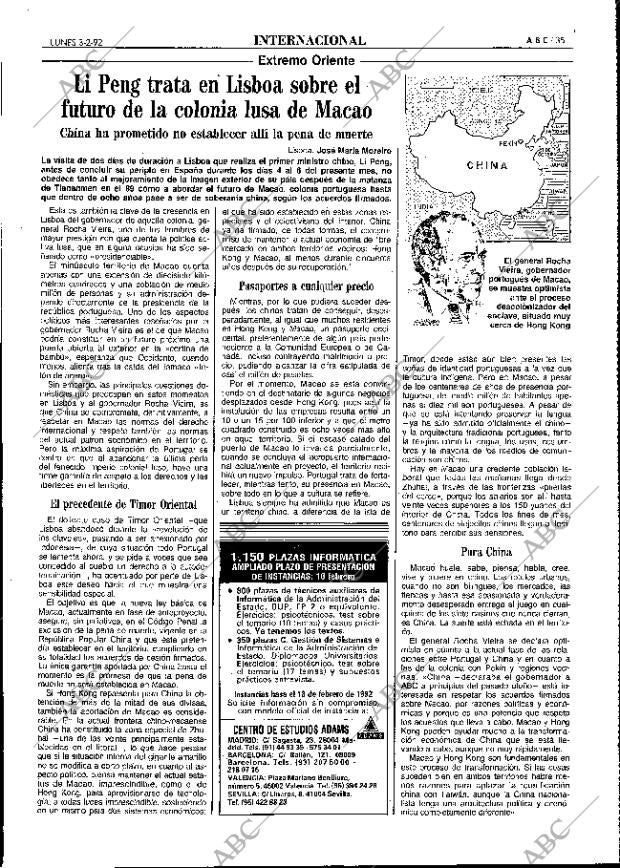 ABC MADRID 03-02-1992 página 35