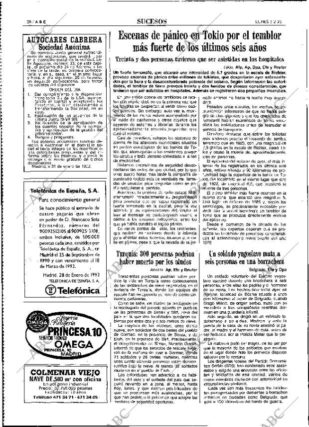 ABC MADRID 03-02-1992 página 58