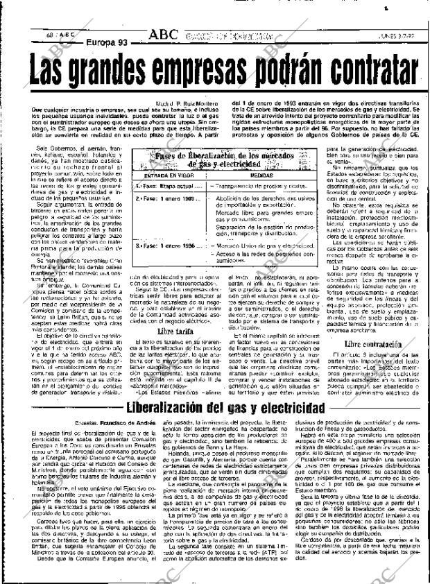 ABC MADRID 03-02-1992 página 68