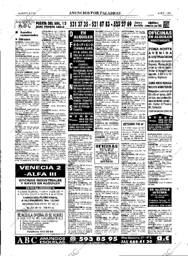 ABC MADRID 04-02-1992 página 105