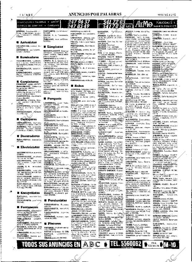 ABC MADRID 04-02-1992 página 118
