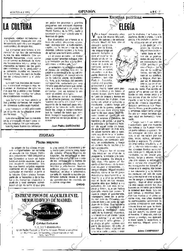 ABC MADRID 04-02-1992 página 21