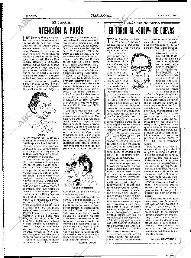 ABC MADRID 04-02-1992 página 28