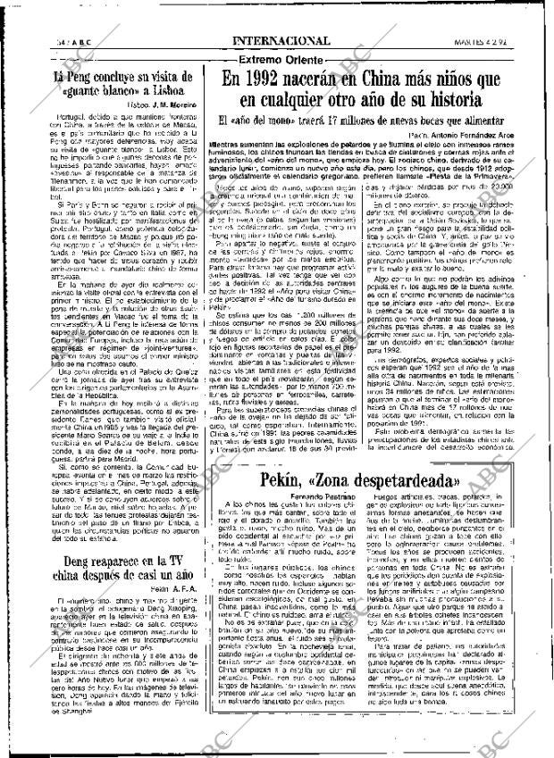ABC MADRID 04-02-1992 página 34