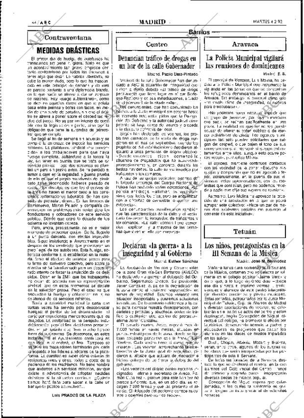 ABC MADRID 04-02-1992 página 44