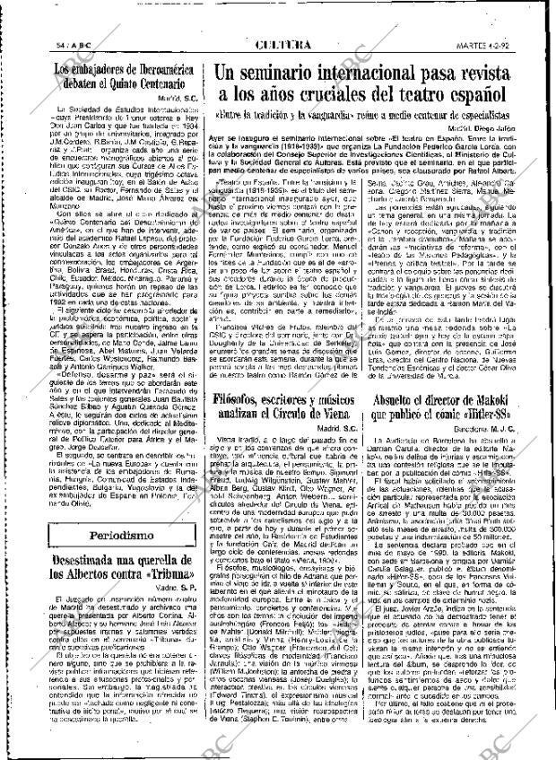 ABC MADRID 04-02-1992 página 54
