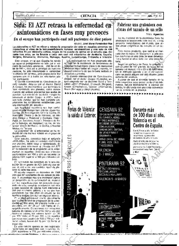ABC MADRID 04-02-1992 página 63