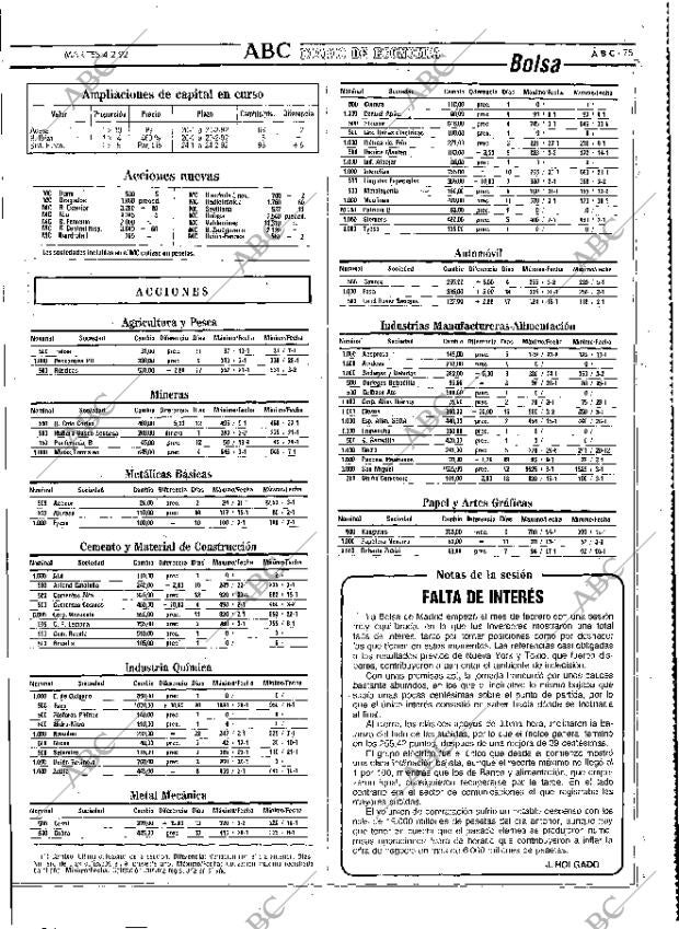 ABC MADRID 04-02-1992 página 75