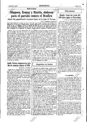 ABC MADRID 04-02-1992 página 89