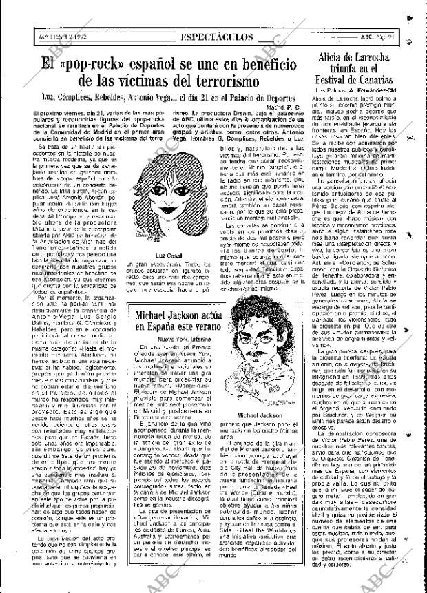 ABC MADRID 04-02-1992 página 91