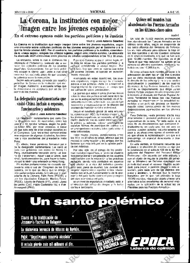 ABC SEVILLA 04-02-1992 página 25