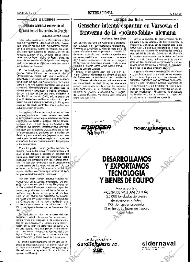 ABC SEVILLA 04-02-1992 página 29