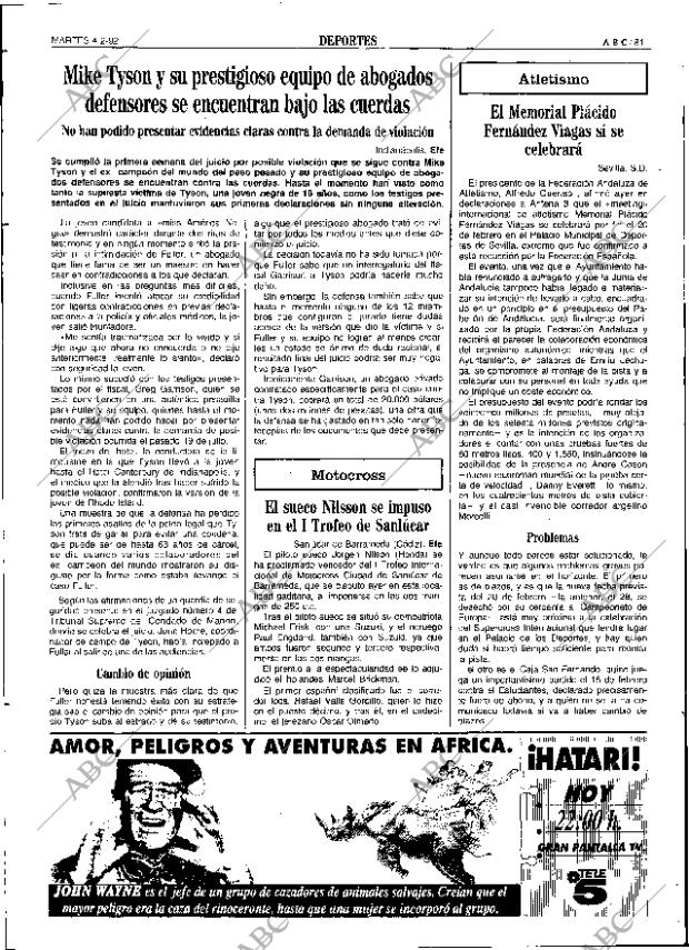 ABC SEVILLA 04-02-1992 página 81