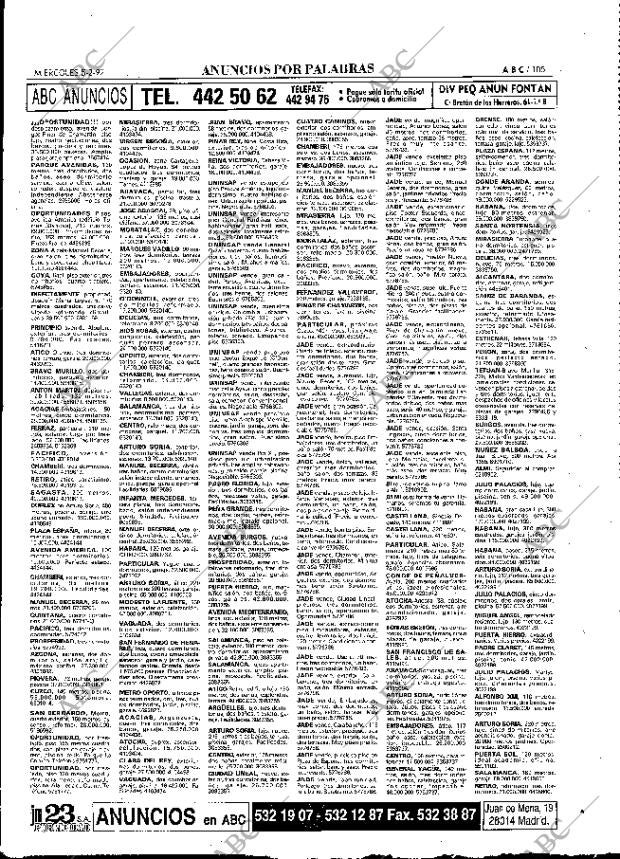 ABC MADRID 05-02-1992 página 105