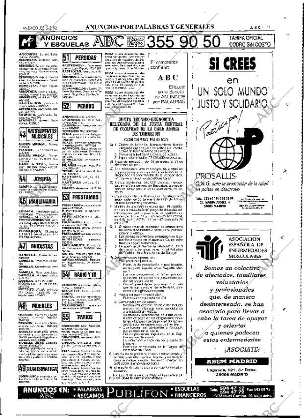 ABC MADRID 05-02-1992 página 111