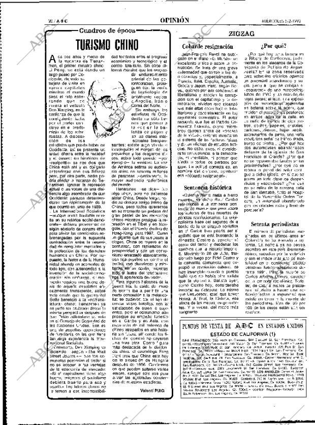 ABC MADRID 05-02-1992 página 20