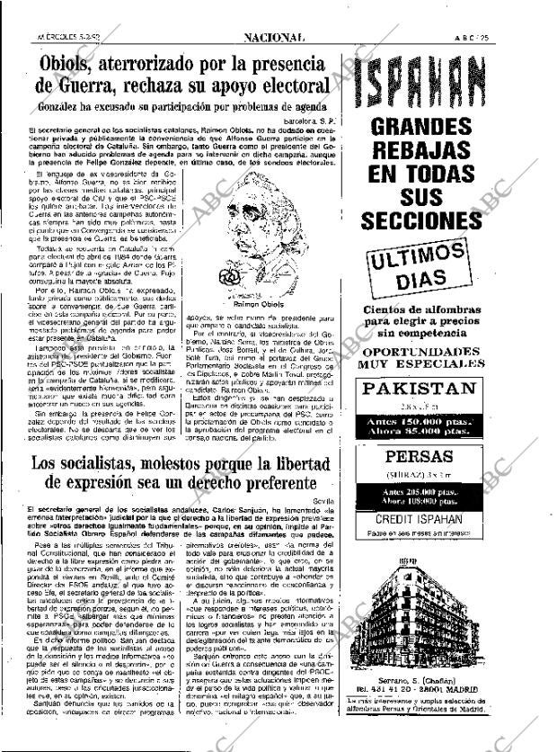 ABC MADRID 05-02-1992 página 25