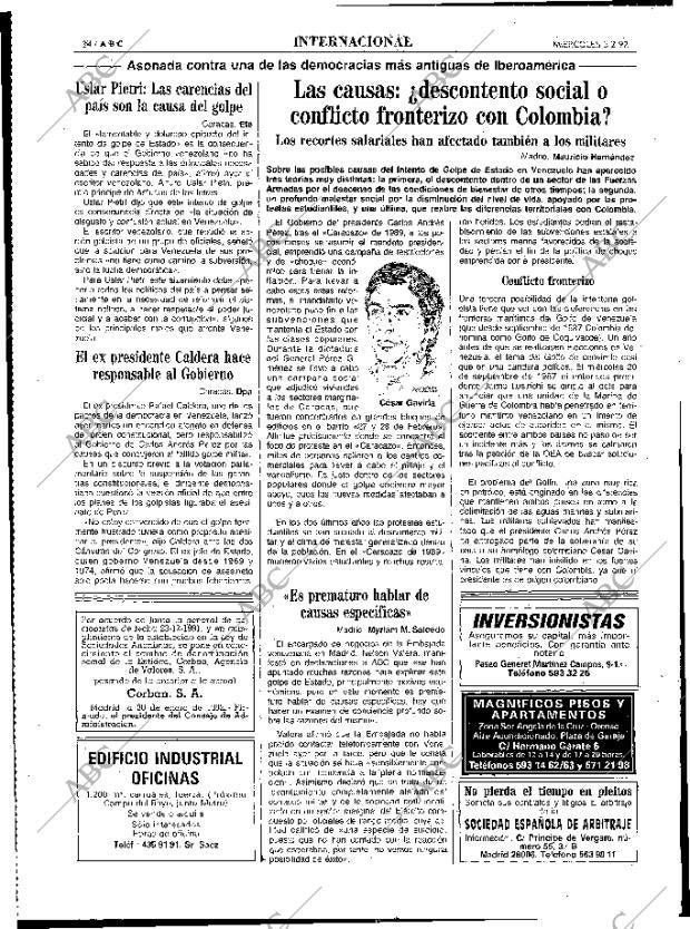 ABC MADRID 05-02-1992 página 34