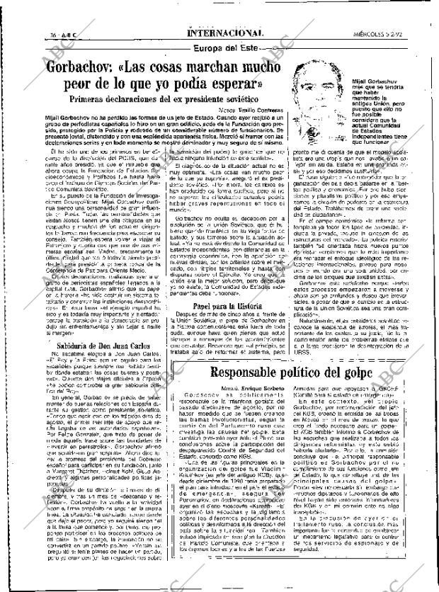 ABC MADRID 05-02-1992 página 36