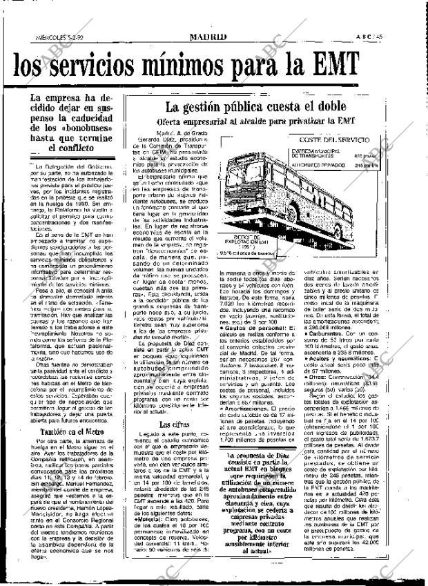 ABC MADRID 05-02-1992 página 45