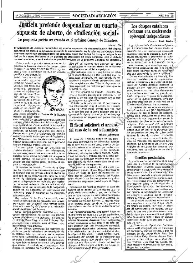 ABC MADRID 05-02-1992 página 55