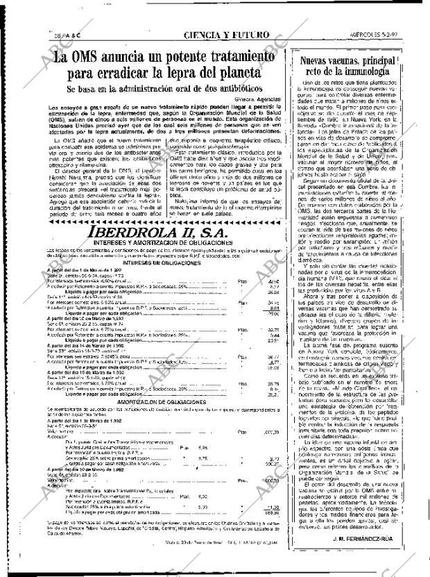 ABC MADRID 05-02-1992 página 58