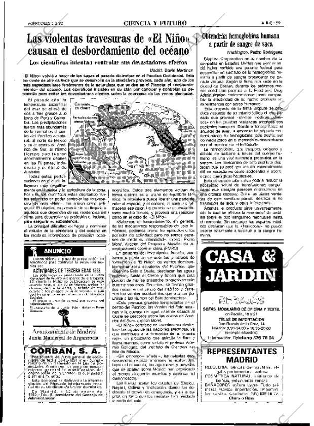 ABC MADRID 05-02-1992 página 59