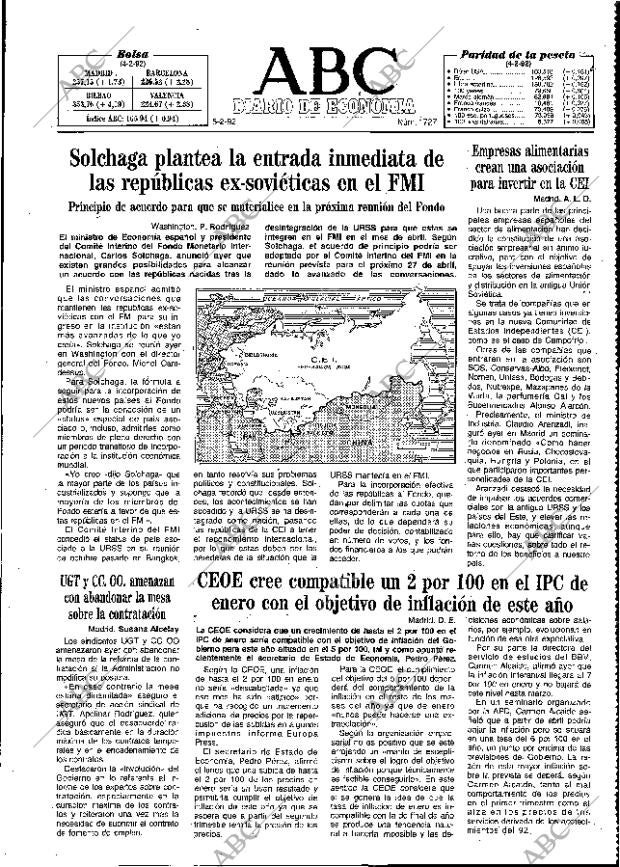 ABC MADRID 05-02-1992 página 65