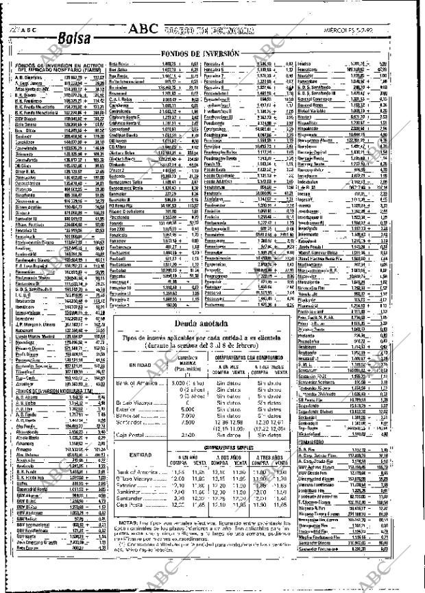 ABC MADRID 05-02-1992 página 72