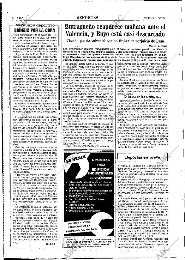 ABC MADRID 05-02-1992 página 78