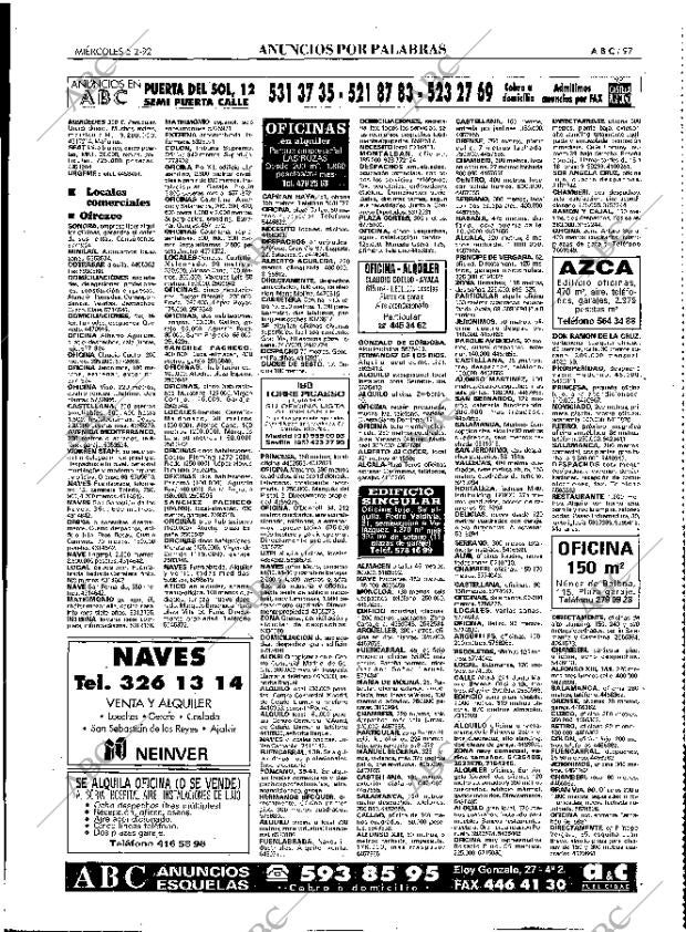 ABC MADRID 05-02-1992 página 97