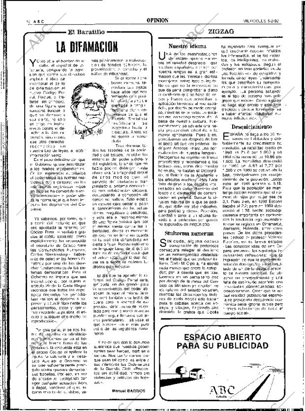 ABC SEVILLA 05-02-1992 página 16