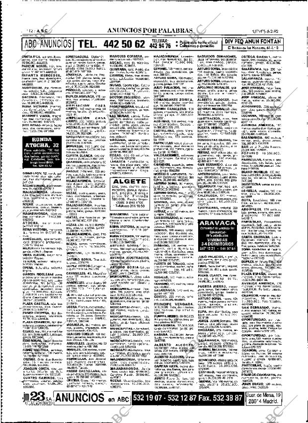 ABC MADRID 06-02-1992 página 112